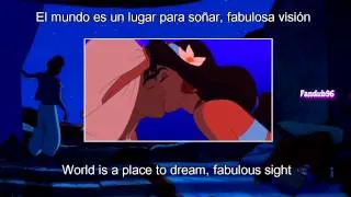 Un mundo ideal (A whole new world) [Sub & Translation] {Aladdin}