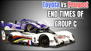 The Battle of Toyota vs Peugeot: Downfall of Group C
