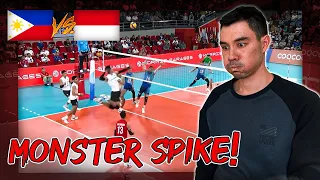 Team USA Libero Reacts to Indonesia vs. Philippines SEA Games Volleyball Final 2019