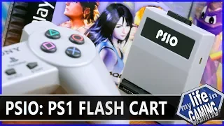 PSIO - PS1 Flash Cartridge / MY LIFE IN GAMING