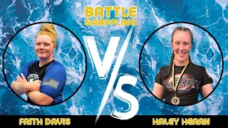 Battle Grappling 8 Women's HVY RO8   Faith Luna VS Haley Hearn