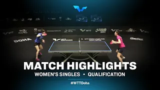 Daria Trigolos vs Mariia Tailakova | WTT Contender Doha 2021 | Women's Singles | QUAL Highlights
