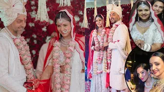 Daljit kaur wedding | daljit kaur and nikhil patel marriage | sanaya Irani dancing in marriage |