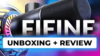 FIFINE K658 Microphone | Review and Audio Test | Best Budget USB Microphone