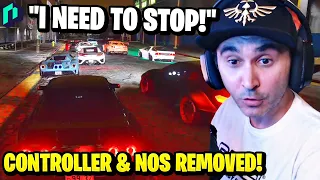 Summit1g First Race After Controller & NOS REMOVED from NoPixel Reaction! | GTA 5 RP