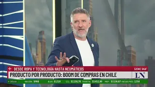 Boom de compras en Chile: desde ropa y tecnología hasta neumáticos