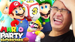 ALORS J'AI JOUÉ À MARIO PARTY SUPERSTARS EN LIGNE CONTRE DES INCONNUS ET...