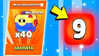 APRO 40 MEGA CASSE GRATIS su BRAWL STARS! MEGA BOX OPENING GRATIS!!