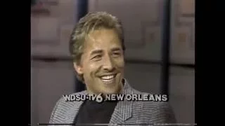 Don Johnson on Letterman, June 11, 1985