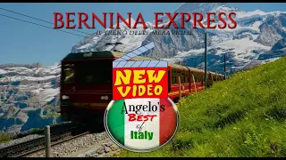 Angelo's Best of Italy Bernina red train