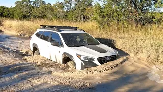 Modified Subaru Outback Wilderness Off Road Trail Test