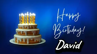 Happy Birthday to you David🥳 Happy Birthday Song with Name 🎂
