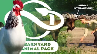 BARNYARD ANIMAL PACK! | Petting Zoos FINALLY in Planet Zoo!