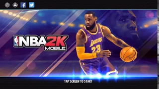 NBA 2K Mobile Basketball  первый запуск,что к чему...