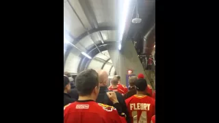 Flames Kings April 9 2015 - Fan Chant