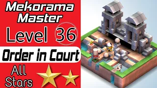 Mekorama - Order In Court, Mekorama Master Level 36, Mekorama gameplay, mekorama walkthrough, SiGog