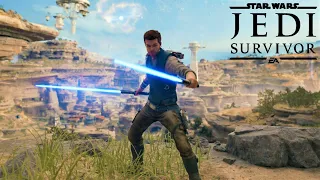 Star Wars Jedi Survivor PS5 - Free Roam Open World Gameplay (60FPS Performance Mode)