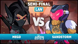 MegD vs Sandstorm - Elimination Semi-Final - Autumn Royale 2023 - LAN 1v1