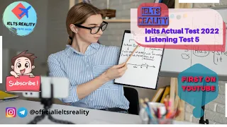 IELTS Listening Actual 2022 Test 5 // Eco Tourism // Ielts Reality