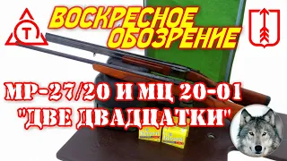 МР-27 и МЦ 20-01. Зима и пуля Стрела 20К. (MP-27 & MTs 20-01. Winter & bullet Strela 20G).