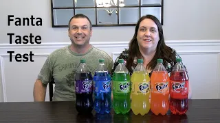 Fanta Taste Test Challenge | Will We Be Able To Guess The Flavor? | PaulAndShannonsLife