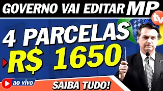 ✔️SAIU AGORA: SURPRESA ÓTIMA para APOSENTADOS E PENSIONISTAS INSS - 4 PARCELAS R$1650!