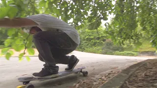 ABANDONED LONGBOARD ADVENTURE