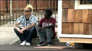 South LA Man Gives Homeless Woman New Lease On Life By Building Her Small, Portable House