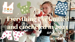 Everything I Knitted and Crocheted in 2021