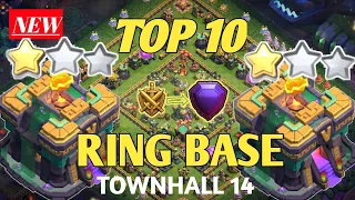 TOP 10 RiNG BASE TOWNHALL 14 TERKUAT COPY LINK 2023 | TH 14 RiNG BASE  - [Clash of Clans]