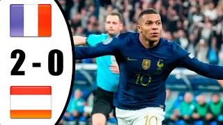 France vs Austria 2-0 All Goals & Highlights 22/09/2022 HD