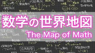 What Research Fields Are There in Math? I Drew Out a Map of Mathematics!