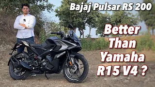 2023 Bajaj Pulsar RS 200 Review - Better Than Yamaha R15 V4 ?