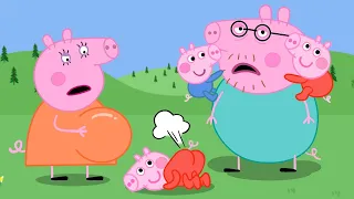 Mummy Pig Have a Baby - Daddy Pig's Nightmare | Peppa Pig Funny Animation