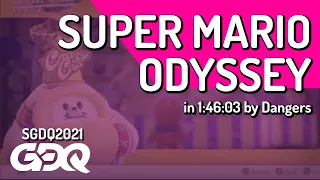 Super Mario Odyssey by Dangers in 1:46:03 - Summer Games Done Quick 2021 Online