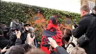 Unveiling of Skanderbeg bust in London - 28.11.2012