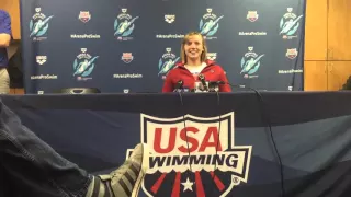 Katie Ledecky at Arena Pro Swim Series in Austin, TX