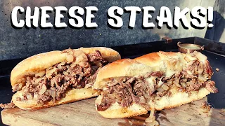 Cheesesteak on a Griddle