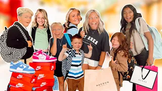 BACK TO SCHOOL CLOTHES SHOPPiNG for 10 KiDS! 2021