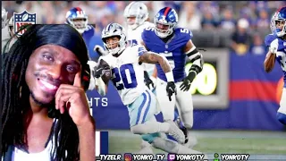 COWBOYS FAN REACTS TO Dallas Cowboys vs. New York Giants 2023 Week 1 Game Highlights