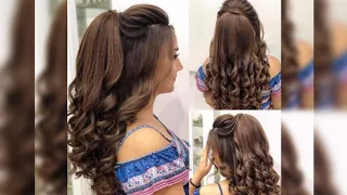 خطوات تسريحة شعر كتير حلوة وسهلة للافراح خطوة بخطوة 😍 تعلم تساريح الشعر 🤩Hairstyle