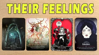THEIR FEELINGS, INTENTIONS, ACTIONS, FUTURE, INITIALS.  PICK A CARD TIMELESS TAROT READING