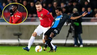 Percy TAU vs Manchester United - Home & Away  | Skills - Passes - Every Touch