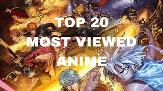 😍TOP 20 MOST VIEWED ANIME🥳🤯 COMPILATION [AMV]- MIRACLE