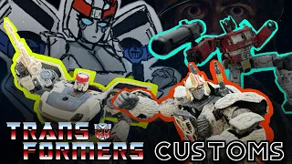 My CUSTOM Transformers FIGURES! | Transformers custom figure showcase/review