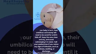 Baby Cord Care Made Easy! | Newborn Umbilical Cord Care Tips | Child Health with Healthopathy