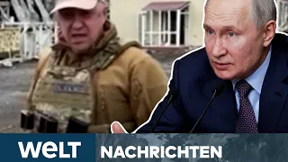 UKRAINE-KRIEG: Prigoschins krasse Videobotschaft! Das wird Putin sicher nicht gefallen I WELT Stream