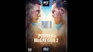 Conor Mcgregor vs Dustin Poirier 2 UFC