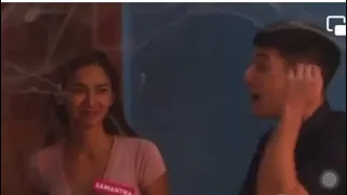 Albie in pbb with Samantha