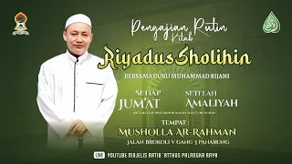 [LIVE] PEMBACAAN MAULID SIMTUDDUROR & KAJIAN KITAB RIYADUSSHOLIHIN  / GURU MUHAMMAD RIJANI